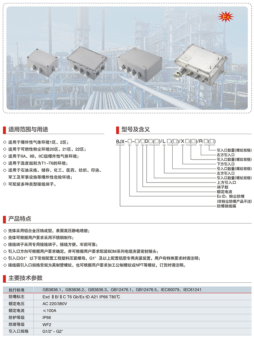 新黎明防爆接線箱